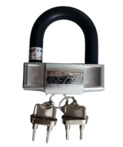 Alternative view of Heavy Duty U-Shape Motorcycle Security Lock (Top Lock) – Anti Theft Bike Lock