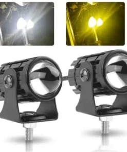 Alternative view of LED Mini Fog Light (2 Pcs Set) – Motorcycle Universal Fog Lamp