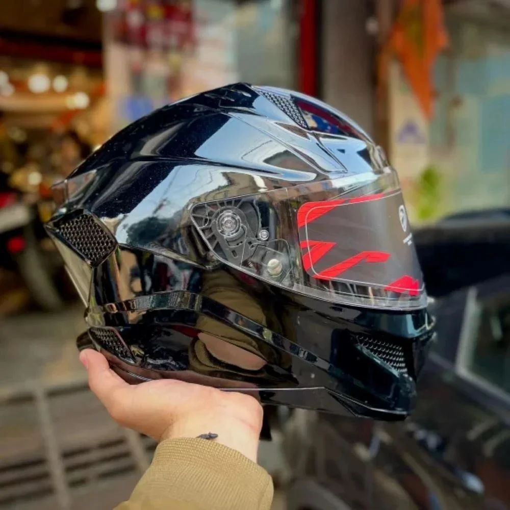 Steelbird Sharp Glossy Black - Image 3