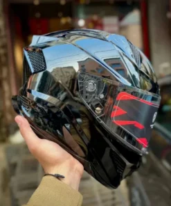 Steelbird Sharp Glossy Black