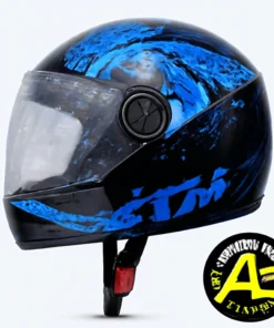 Full Face Helmet Black Blue