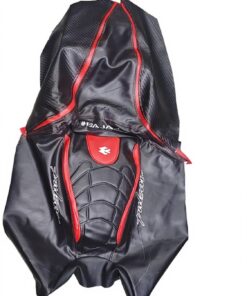 Nwe design seat cover for Pulsar motorcycle Red and Black