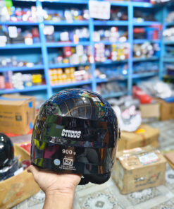 Alternative view of STUDDS RAY Super ISI Certified Open FACE Helmet for Men and Women with D - Ring Lock Black M
