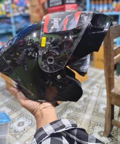 Alternative view of SBA 20 Helmet Black Color