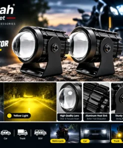 Alternative view of LED Mini Fog Light (2 Pcs Set) – Motorcycle Universal Fog Lamp