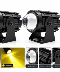 LED Mini Fog Light (2 Pcs Set) – Motorcycle Universal Fog Lamp