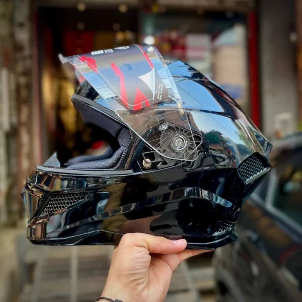 Steelbird Sharp Glossy Black - Image 7